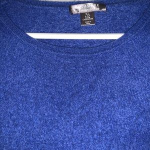 Blue Cashmere Sweater